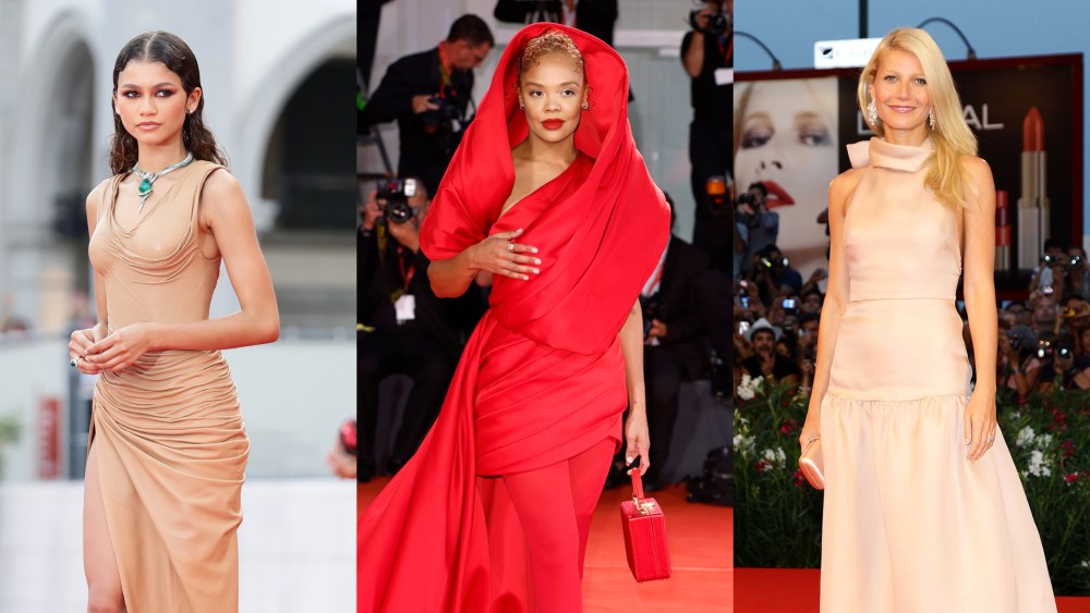 Venice Film Festival Best Dressed Stars: Zendaya, Tessa Thompson and Gwyneth Paltrow.