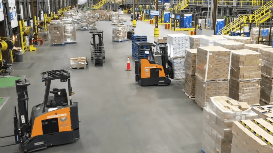 The retail giant is slashing delivery costs per order at a rapid pace of nearly 40 percent year over year, said CFO John David Rainey.