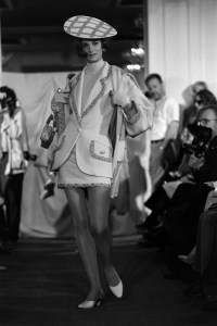 Zang Toi fall 1991 show in New York.