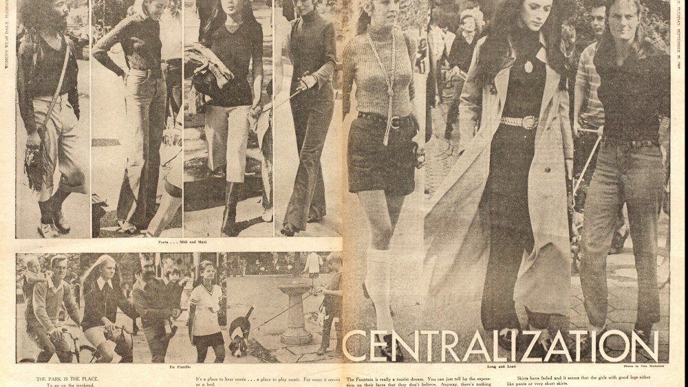 "Centralization" appeared in WWD on September 30, 1969.