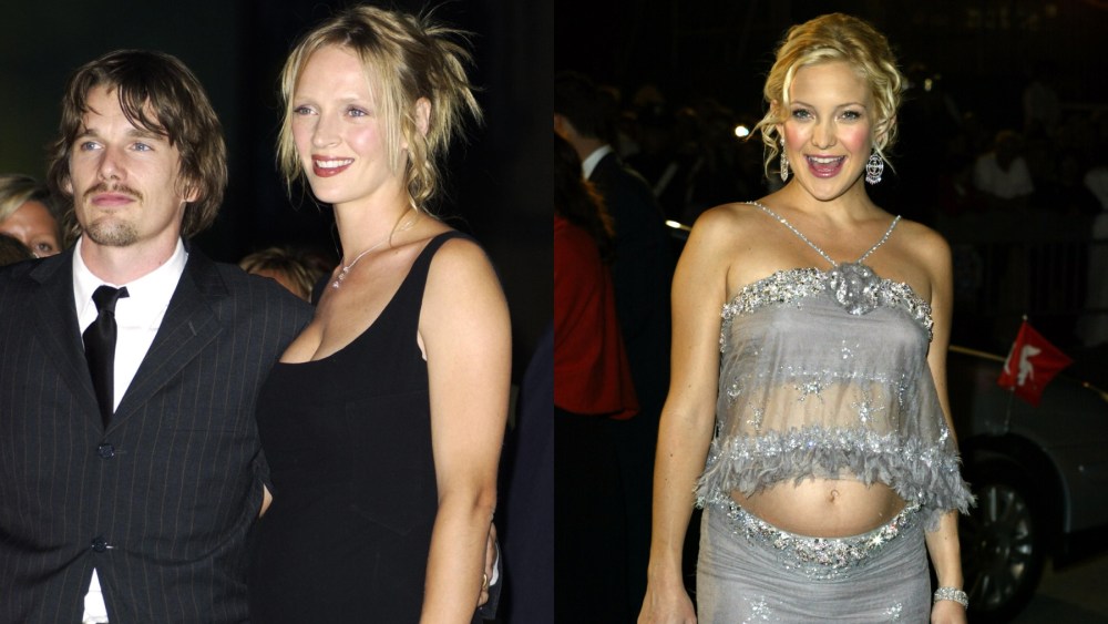 Ethan Hawke, Uma Thurman and Kate Hudson at the Venice Film Festival.