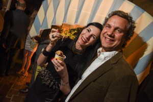 Jill Kargman and Harry Kargman at the Bloomingdales x Air Mail Event during New York Ready to Wear Fashion Week on September 5, 2024 in New York, New York.