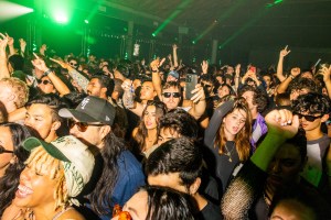 The scene at Boiler Room x Pizza Slime @ The SUPERMRKT