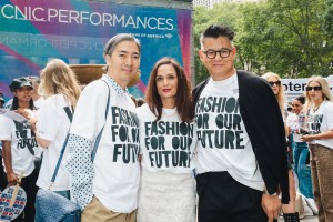 Rafe Totengco, Roopal Patel and Peter Som