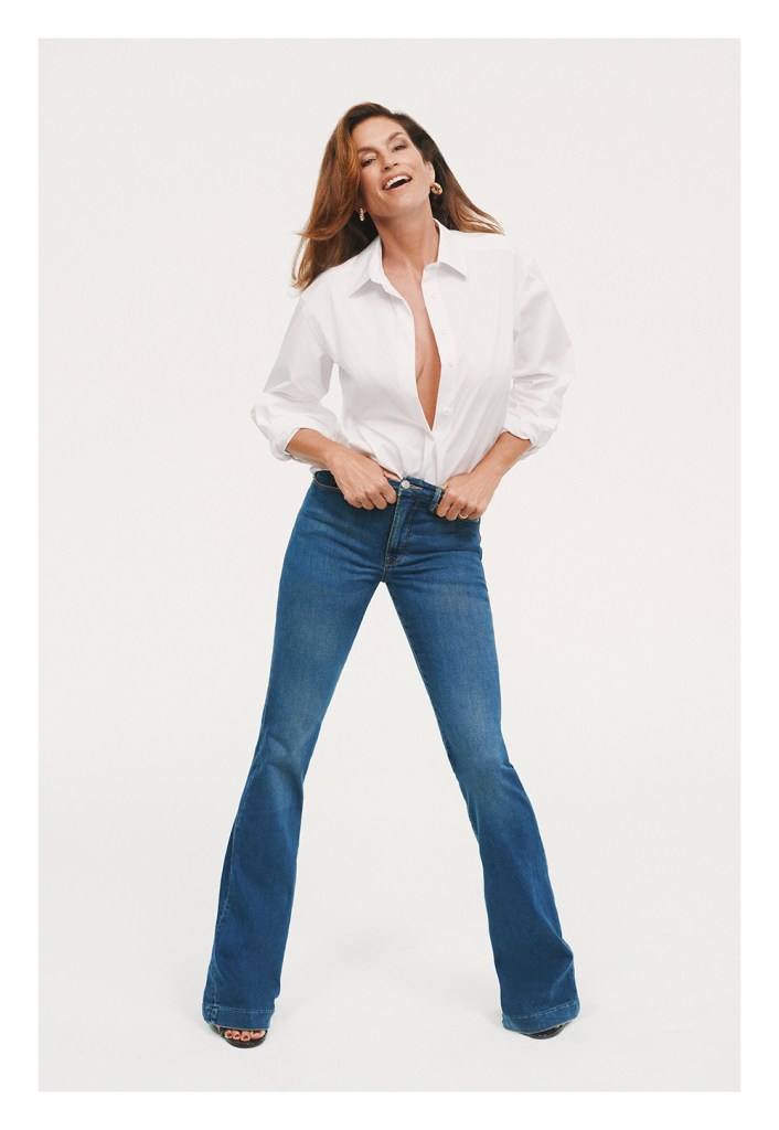 Cindy Crawford for Good American, denim, campaign, photography