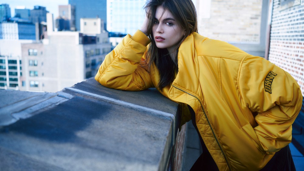 Kaia Gerber in DKNY. Players will have the chance to style models with real-world DKNY ready-to-wear pieces.