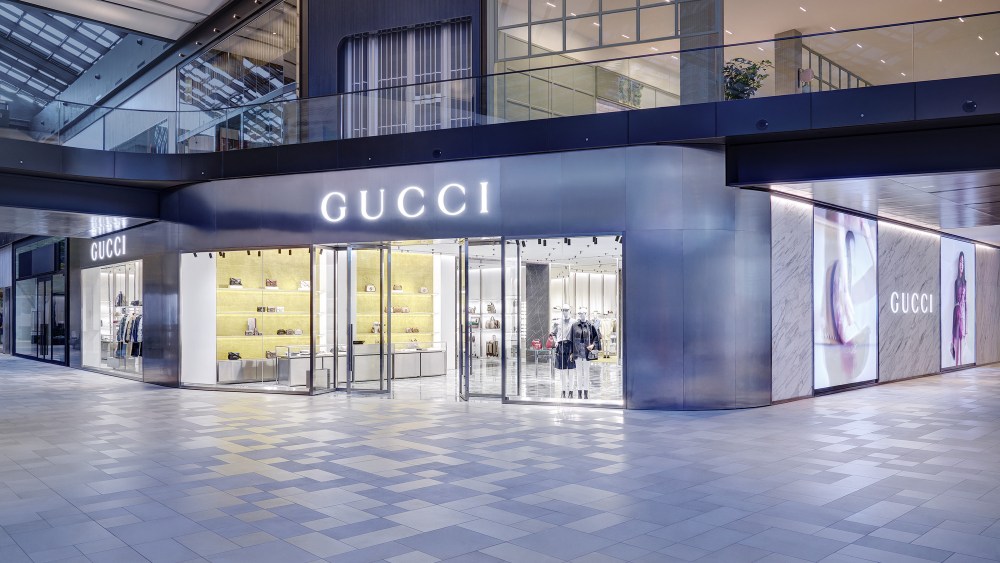 Gucci at the Royalmount in Montreal.