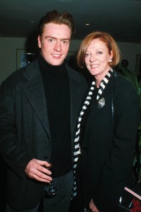 Maggie Smith and Son Toby Stephens in London in 2005.
