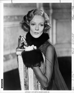 Maggie Smith in 'Travels With My Aunt', 1972.