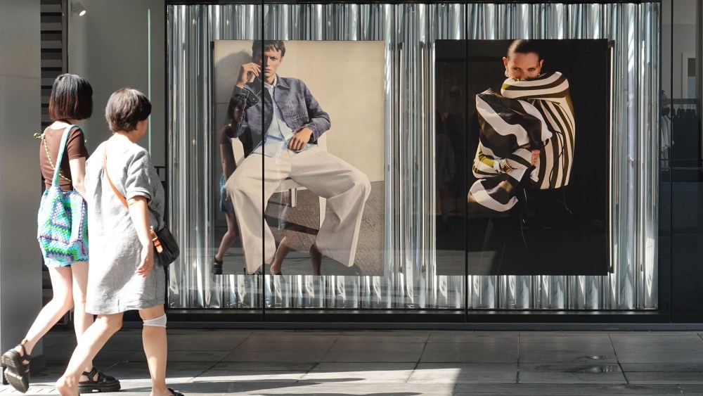 Shoppers at Taikoo Li Sanlitun in Beijing, China.