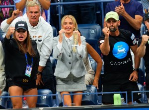 NEW YORK, NEW YORK - SEPTEMBER 06: Morgan Riddle is seen on Day 12 of the 2024 US Open Tennis Championships on September 06, 2024 in New York City.  (Photo by Gotham/GC Images)