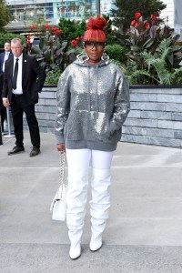 NEW YORK, NEW YORK - SEPTEMBER 10: Mary J. Blige attends the Michael Kors Collection Spring/Summer 2025 Runway Show at The Shed on September 10, 2024 in New York City. (Photo by Jamie McCarthy/Getty Images for Michael Kors)