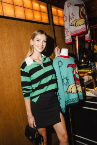Astrid Baarsma at the Gigi Hadid & Caviar Kaspia Dinner held at Caviar Kaspia during New York Fashion Week on September 5, 2024 in New York, New York.