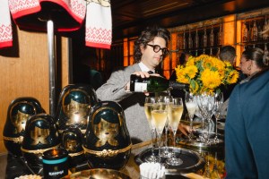 Atmosphere at the Gigi Hadid & Caviar Kaspia Dinner held at Caviar Kaspia during New York Fashion Week on September 5, 2024 in New York, New York.