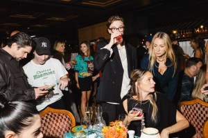 Atmosphere at the Gigi Hadid & Caviar Kaspia Dinner held at Caviar Kaspia during New York Fashion Week on September 5, 2024 in New York, New York.