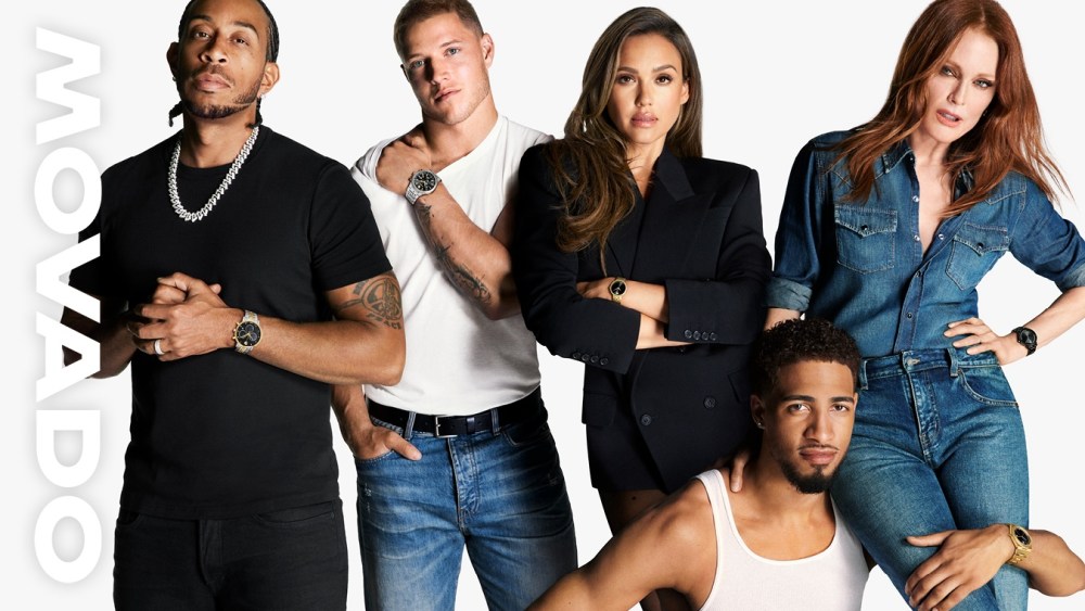 Movado's newest group of ambassadors for the brand's Icons Campaign