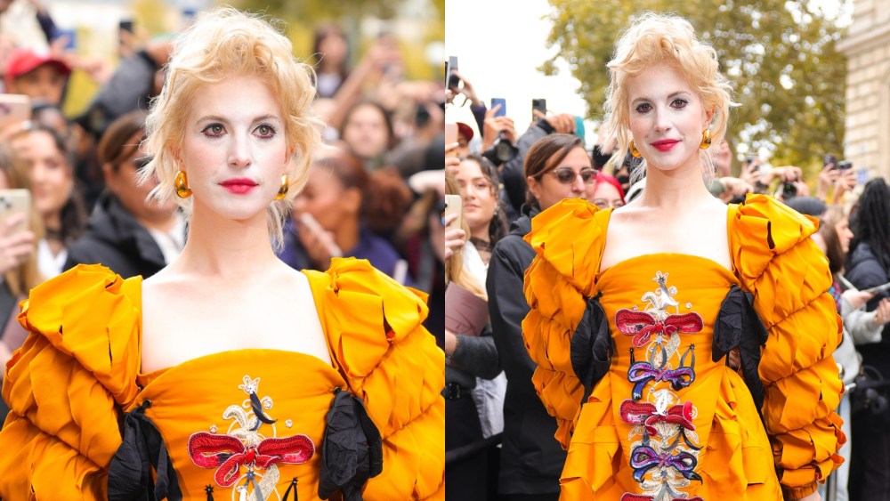 Hayley Williams attends Vivienne Westwood's spring 2025 fashion show on Sep. 28 in Paris.
