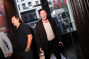Alexander Hankin at the LuisaViaRoma Flagship Store Opening Party during New York Ready to Wear Fashion Week on September 4, 2024 in New York, New York.