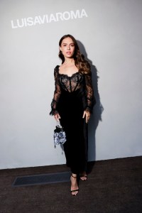 Patricia Bonaldi at the LuisaViaRoma Flagship Store Opening Party during New York Ready to Wear Fashion Week on September 4, 2024 in New York, New York.