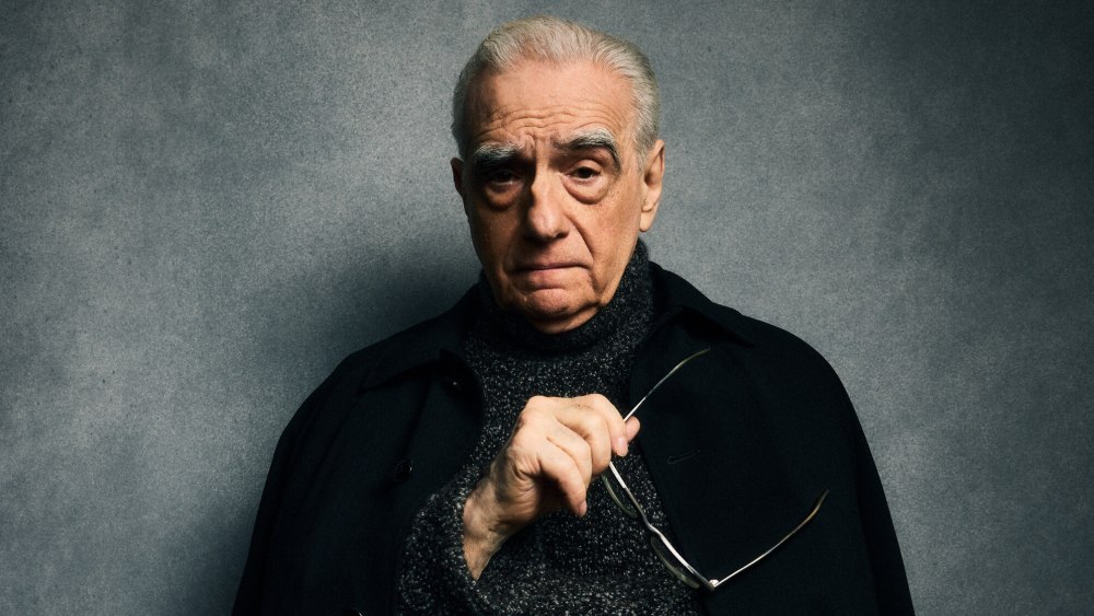 Martin Scorsese in the campaign for the Giorgio Armani x Kith collaboration.