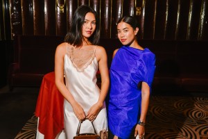 Mimi Nguyen and Sahsa Mei at the Moda Operandi Kick-Off Cocktail party.