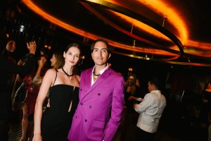 Suzanne Diaz and Osmund Allenberg at the Moda Operandi Kick-Off Cocktail party.