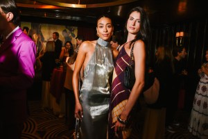 Olivia Joan and Isabel Ensinger at the Moda Operandi Kick-Off Cocktail party.