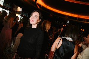 Fabiola Beracasa Beckman at the Moda Operandi Kick-Off Cocktail party.