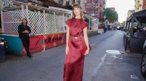 Ari Fournier at the Net-a-Porter NYFW Cocktail Party.