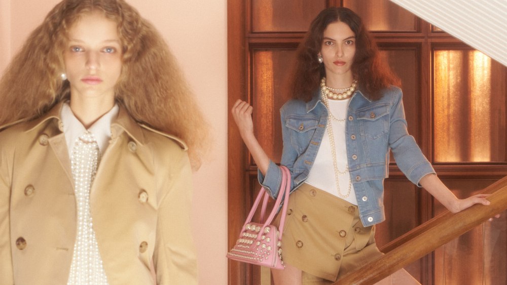 Looks from Nicola Brognano's spring 2025 capsule with Envision.
