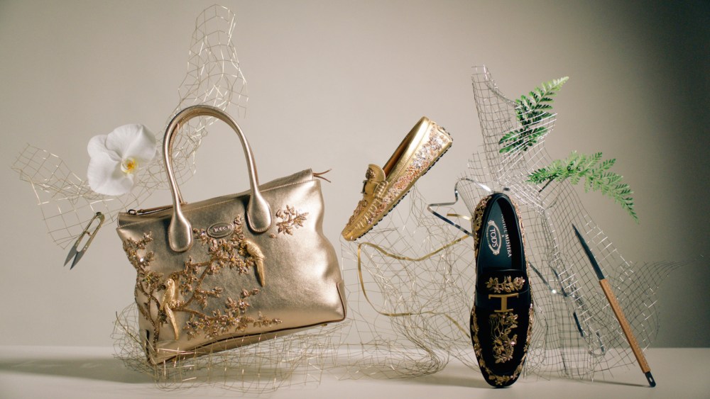 A look at the new Rahul Mishra x Tod's shoes and accessories collection.