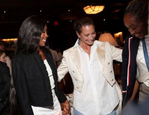 Naomi Campbell, Christy Turlington and Chiaka Ogbodu