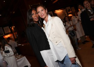 Naomi Campbell and Christy Turlington