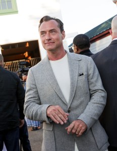 Jude Law at Ralph Lauren RTW Spring 2025.