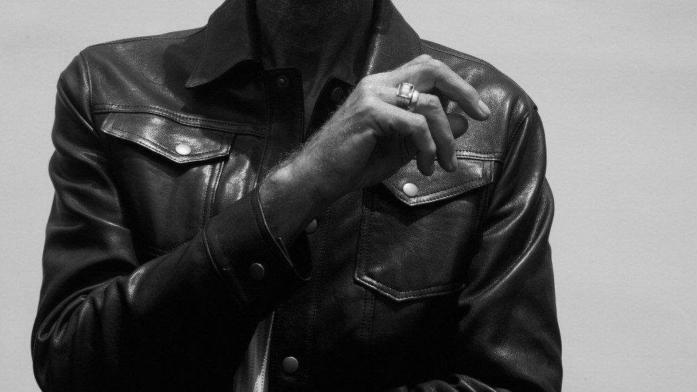 A leather jacket from Savas