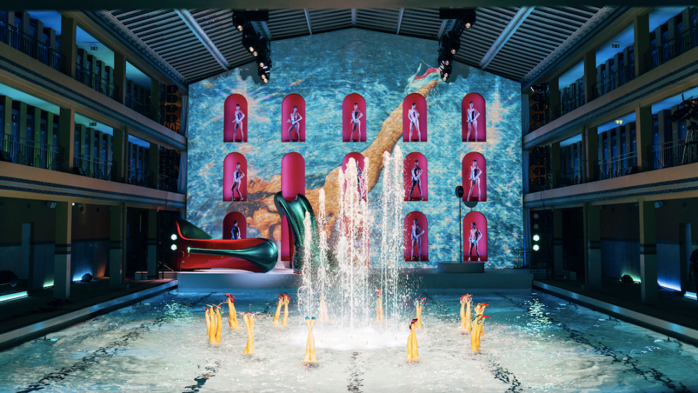 The "Paris Is Louboutining" event by Christian Louboutin.