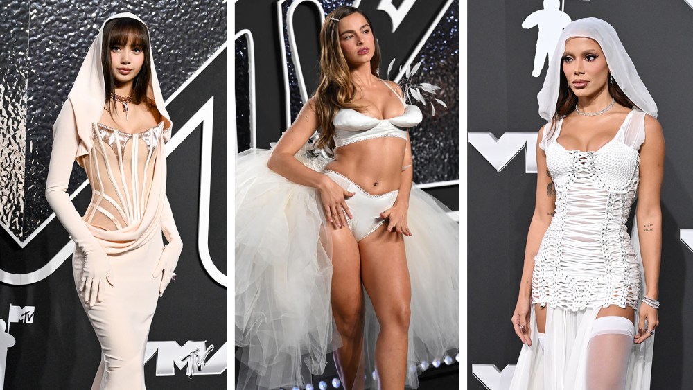 Anitta at the 2024 MTV Video Music Awards held at UBS Arena on September 11, 2024 in Elmont, New York, addison rae outfit dress, lisa blackpink dres