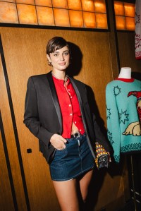 Taylor Hill at the Gigi Hadid & Caviar Kaspia Dinner held at Caviar Kaspia during New York Fashion Week on September 5, 2024 in New York, New York.