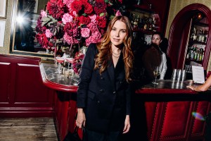 Sophia Bush at the Veronica Beard NYFW Party held at The Nines during New York Ready to Wear Fashion Week on September 5, 2024 in New York, New York.