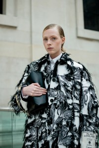 Backstage at Erdem Spring 2025 Ready-to-Wear Collection at London Fashion Week