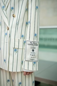 Backstage at Erdem Spring 2025 Ready-to-Wear Collection at London Fashion Week