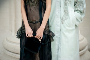 Backstage at Erdem Spring 2025 Ready-to-Wear Collection at London Fashion Week