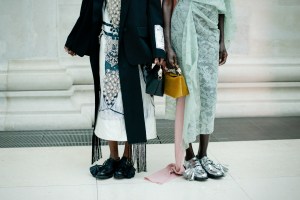 Backstage at Erdem Spring 2025 Ready-to-Wear Collection at London Fashion Week