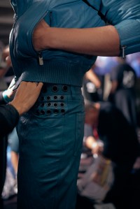 Backstage at Burberry Spring 2025 Ready-To-Wear Collection at London Fashion Week