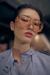 Backstage at Burberry Spring 2025 Ready-To-Wear Collection at London Fashion Week