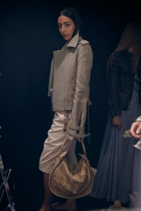 Backstage at Burberry Spring 2025 Ready-To-Wear Collection at London Fashion Week