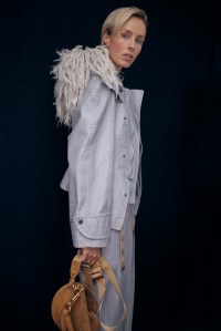 Backstage at Burberry Spring 2025 Ready-To-Wear Collection at London Fashion Week