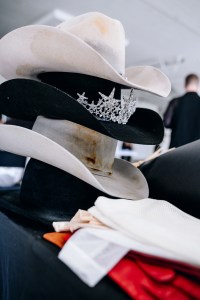 Backstage at Elena Velez Spring 2025 Ready-to-Wear Collection