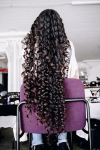 Backstage at Elena Velez Spring 2025 Ready-to-Wear Collection
