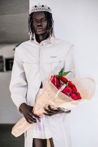 Backstage at Elena Velez Spring 2025 Ready-to-Wear Collection